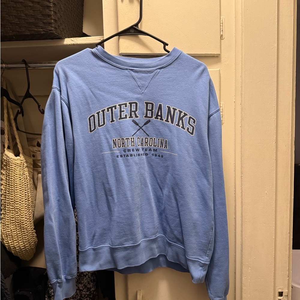 Blue Outer Banks Crewneck Sweatshirt